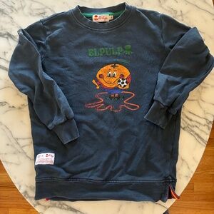 Organic Barcelona Brand El Pulpo Kids Soccer Sweatshirt